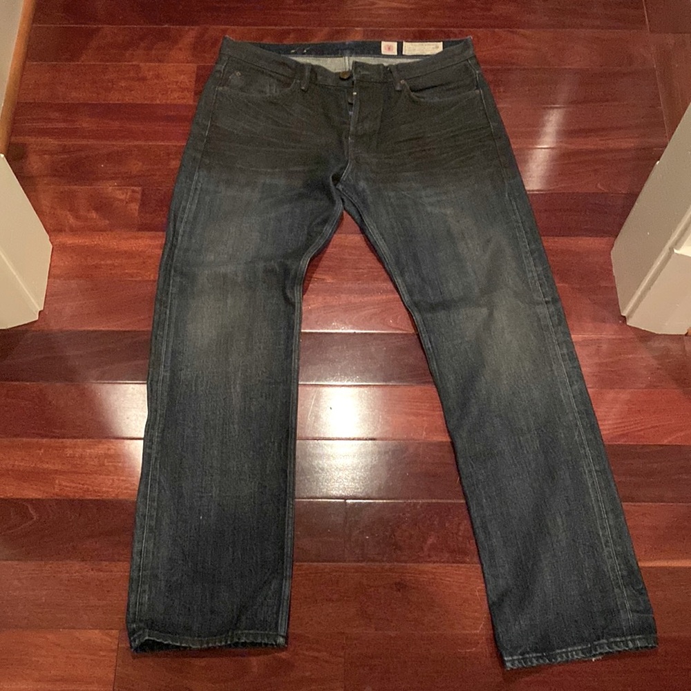 Allsaints x Japanese Brand x Salvage Men’s Staten Lynvall Okayama Selvedge Denim
